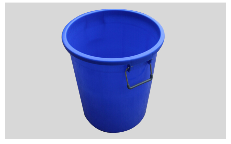 60L塑料铁柄桶